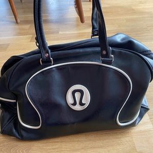 Lululemon Leather Bowling Bag